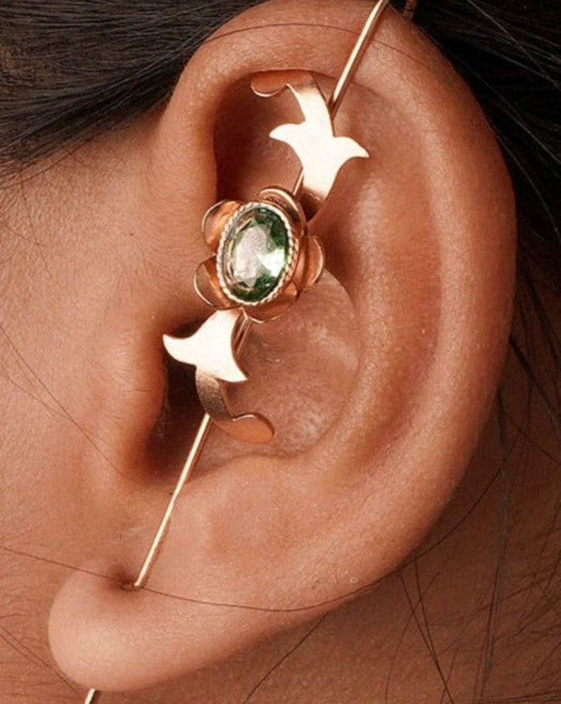 Royal Mint Gold Plated Ear Cuff