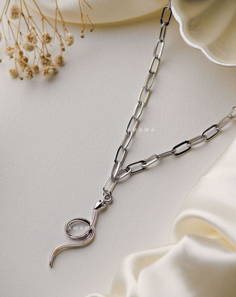 Shiny Snake Necklace