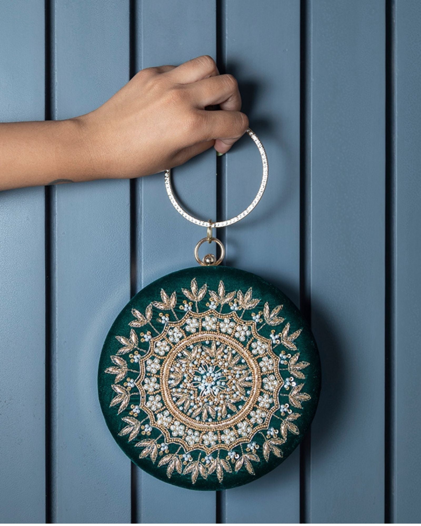 Ifrah Hand Embroidered Clutch