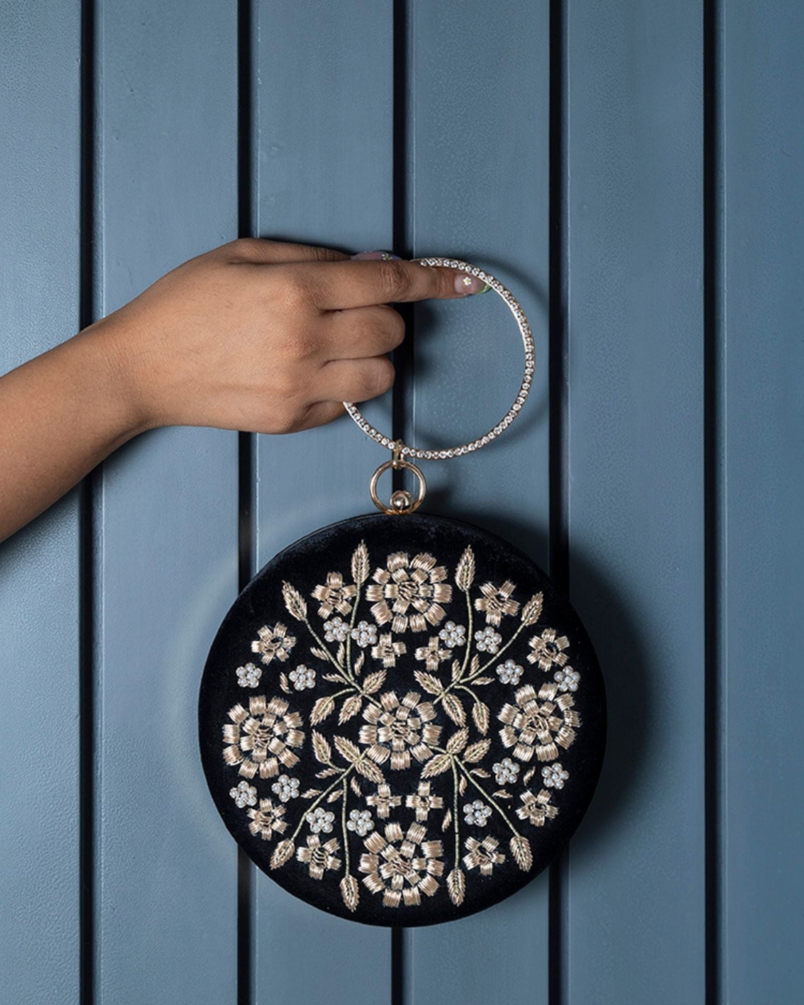 Shalimar Hand Embroidered Clutch