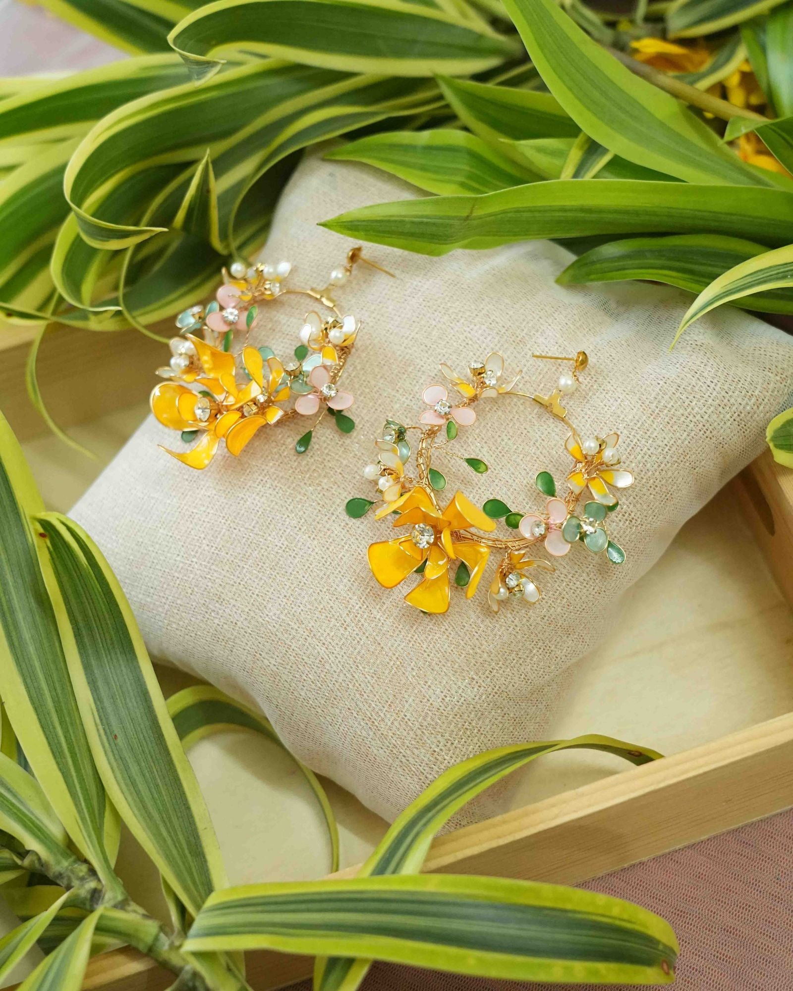 Zara Yellow- Bridal Jewellery Set