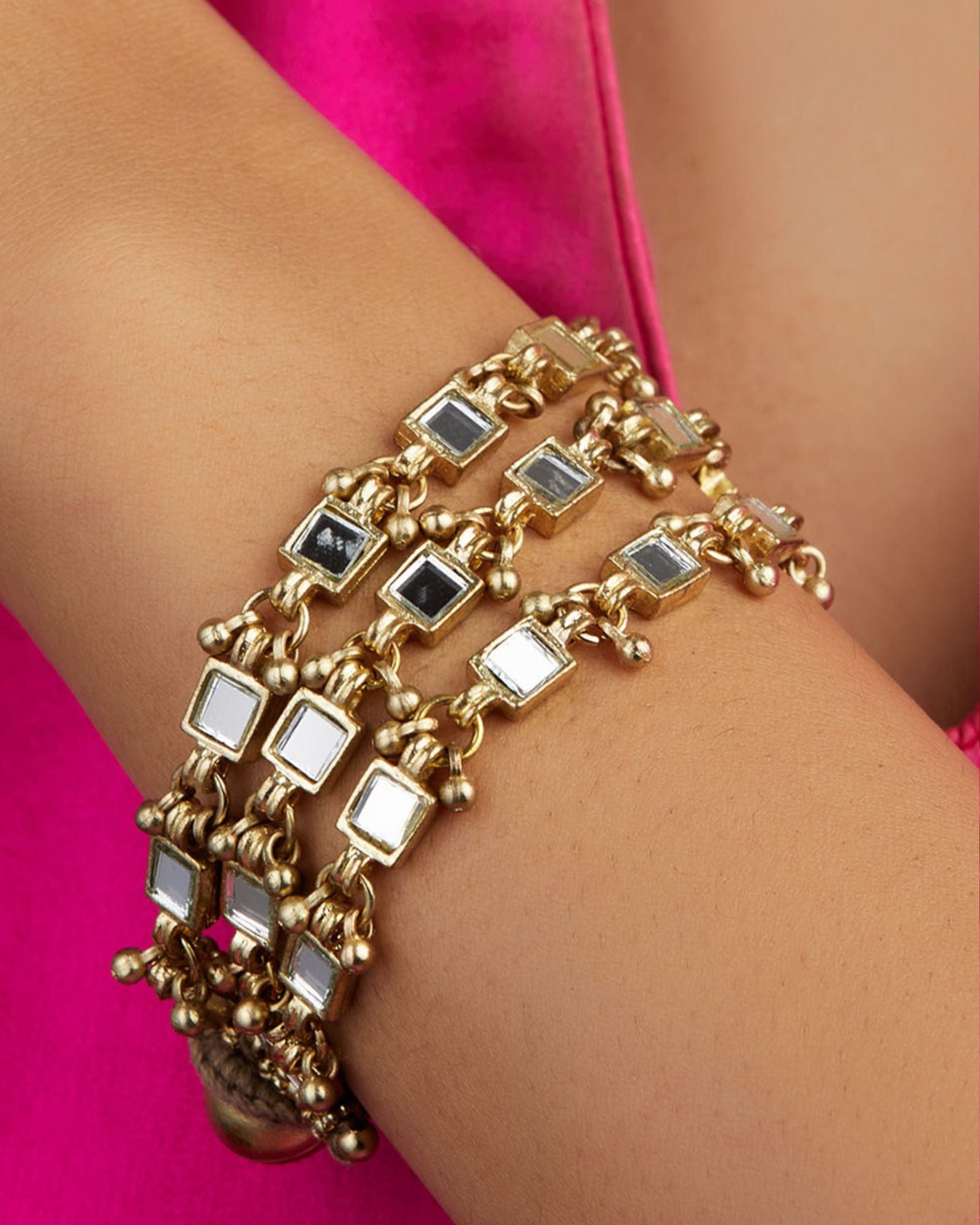 Mirror Gold River Bracelet