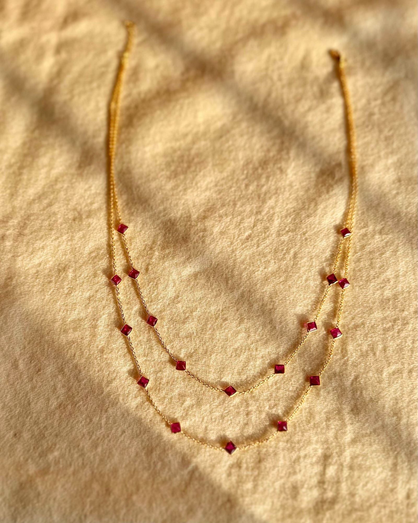 Gulabo double layer Necklace