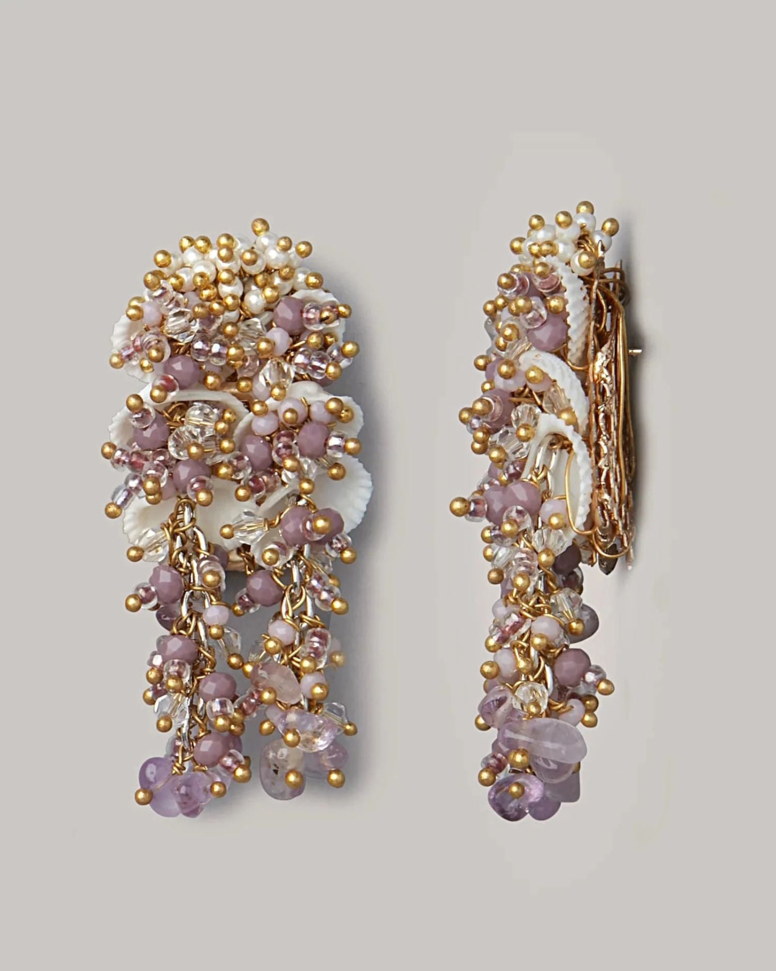 Amhana Purple Studs