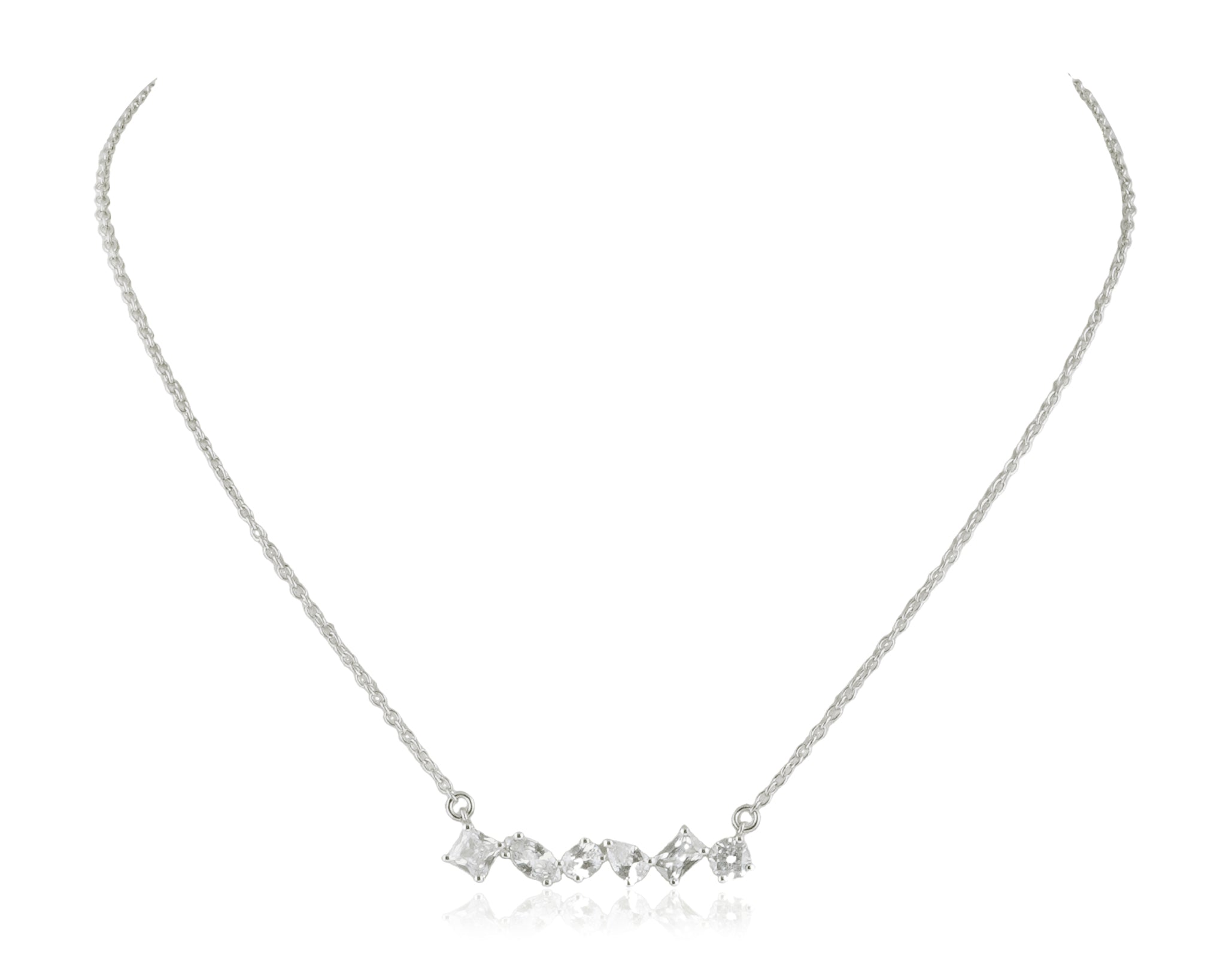 Forever Bloom CZ Necklace