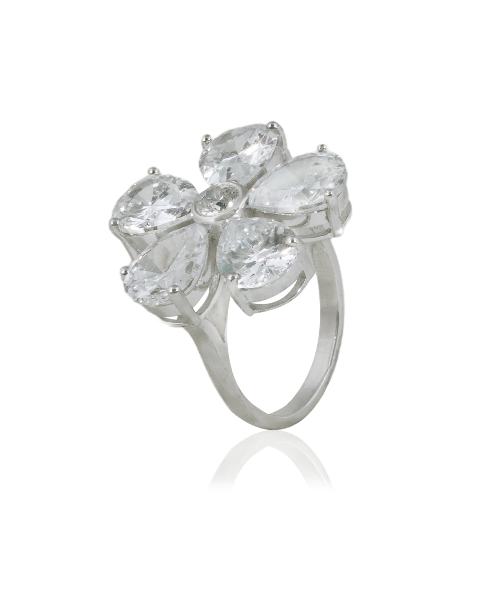 Promise Petal Diamond Ring