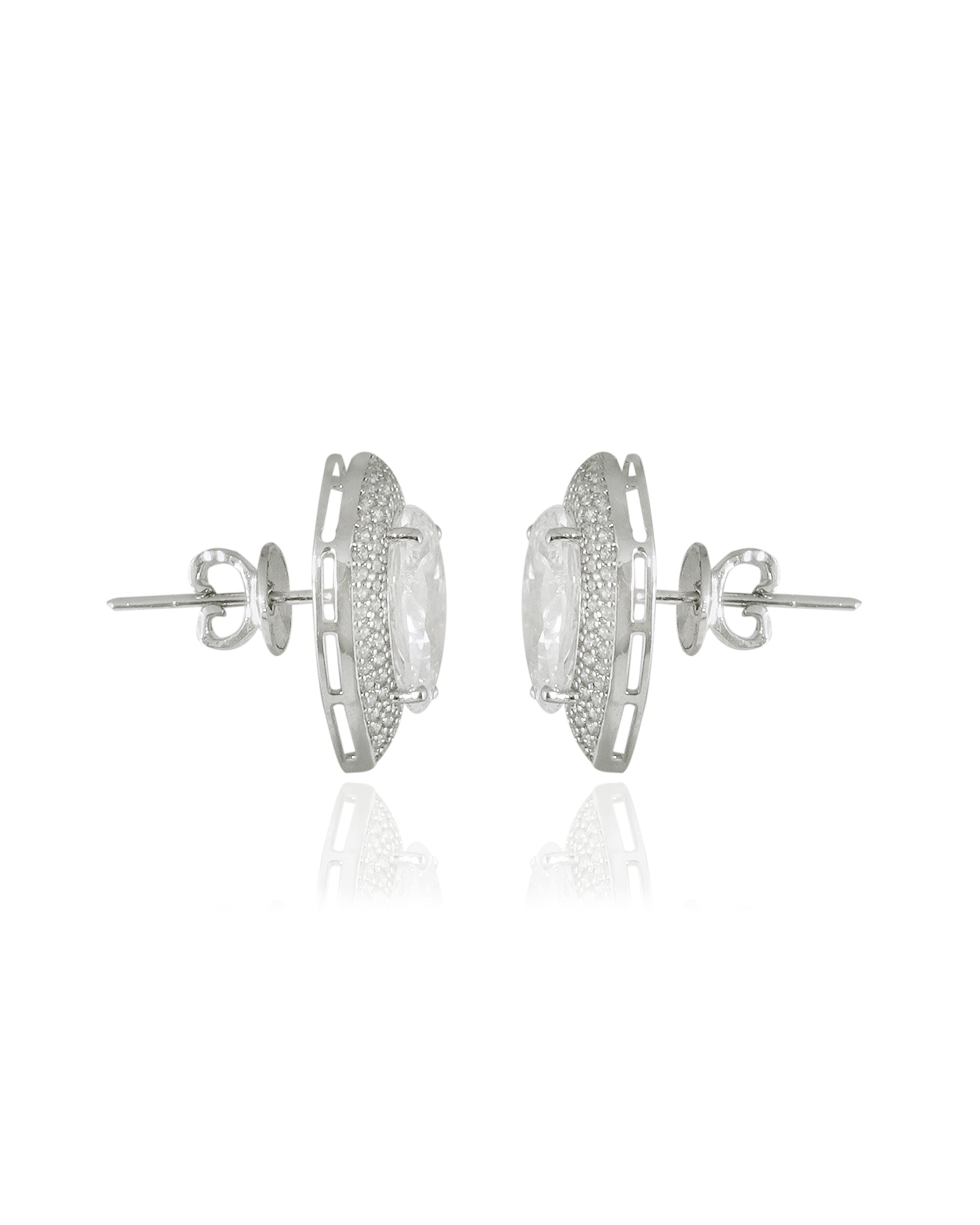 CZ Bloom Whisper Studs