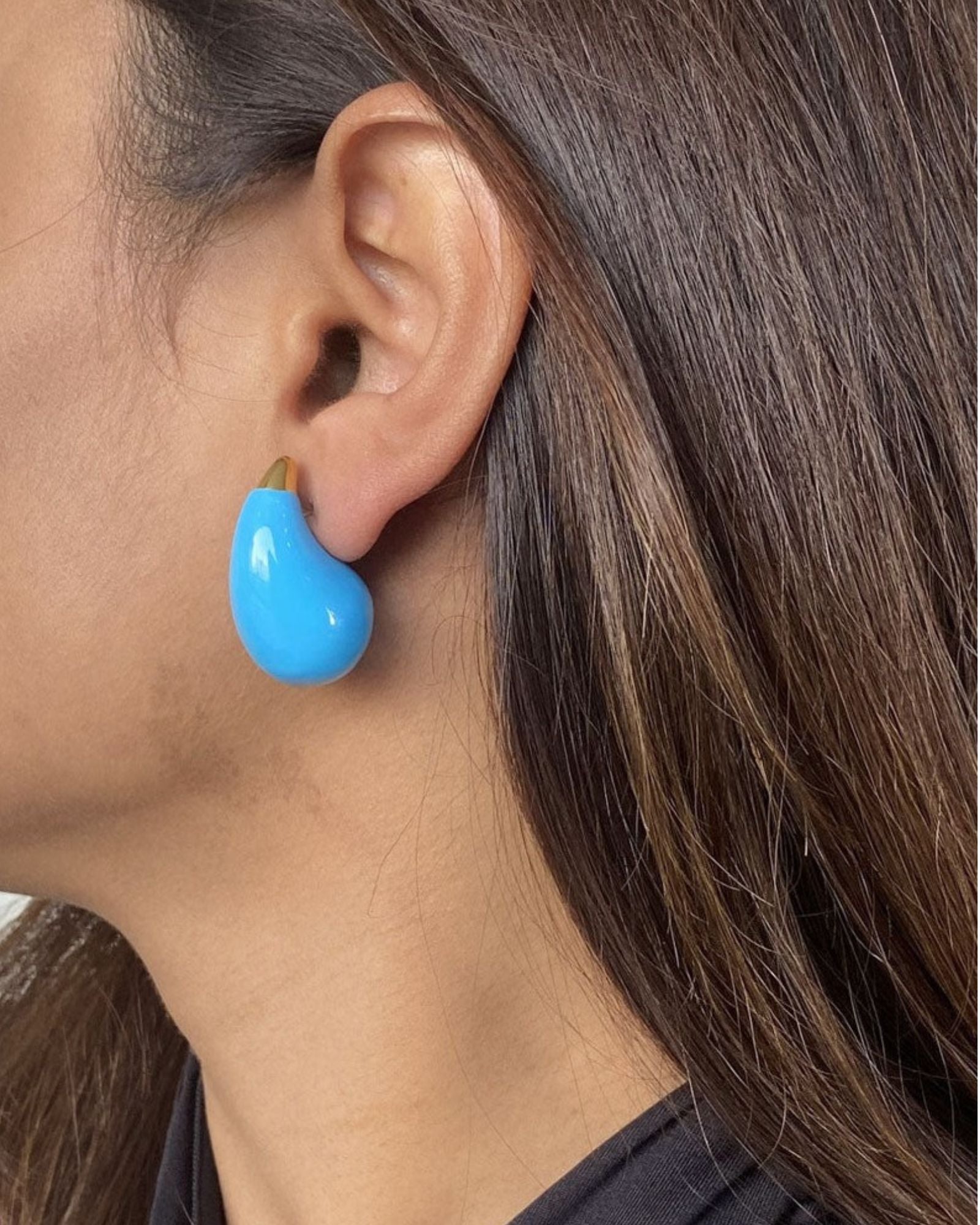 Miu Earrings In Blue