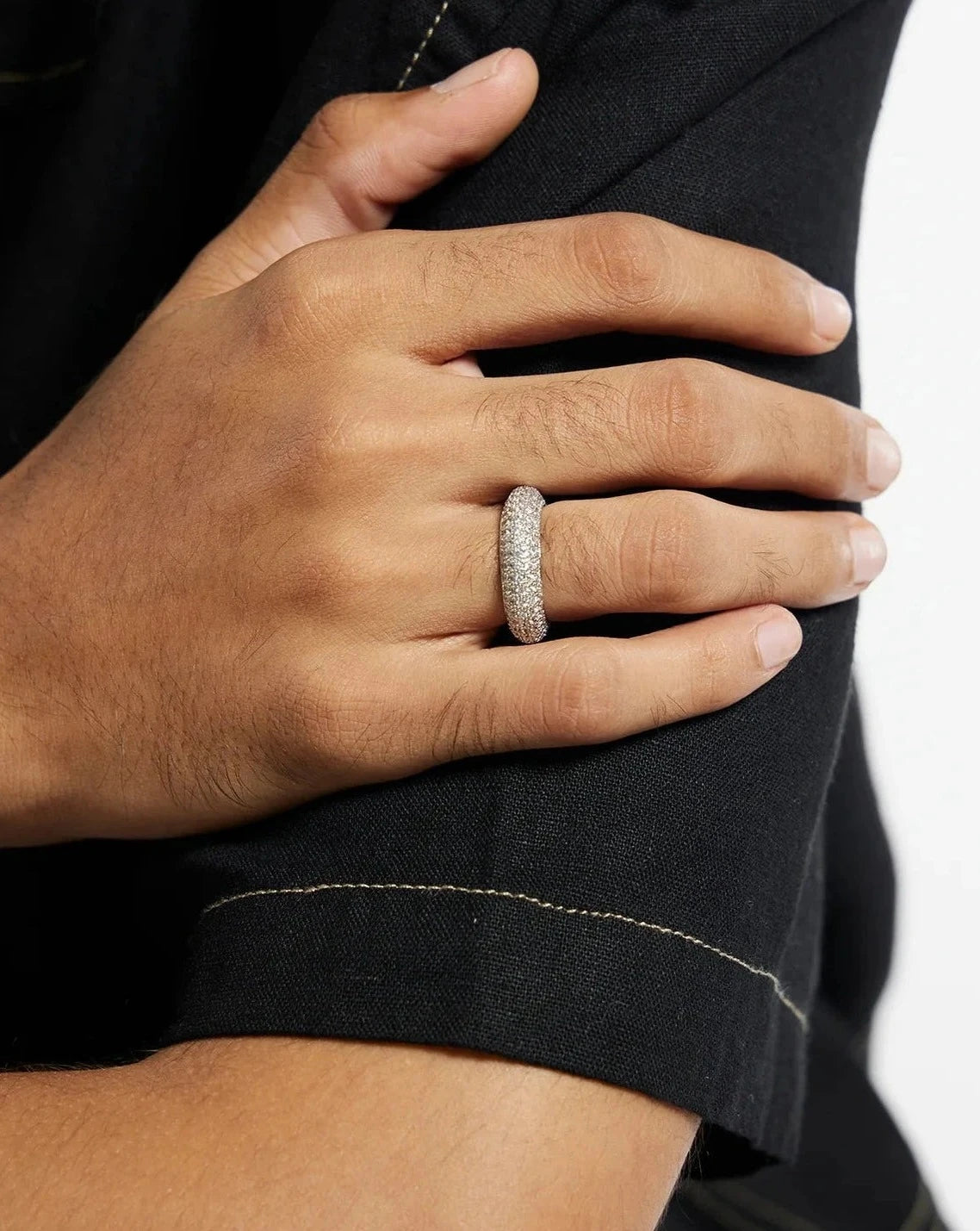 Iced Band Ring