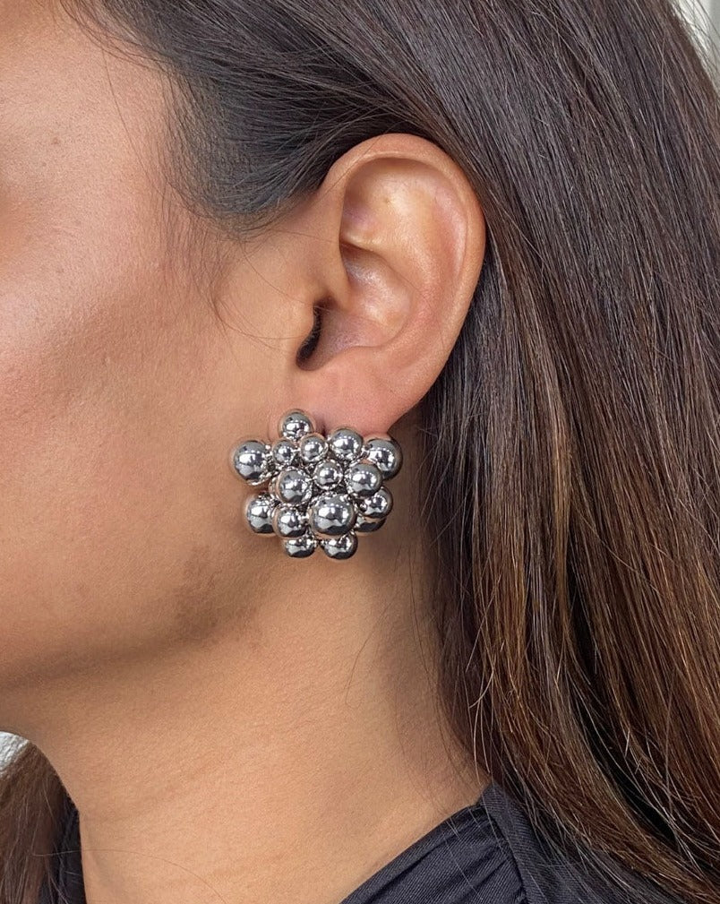 Sarika Studs In Silver