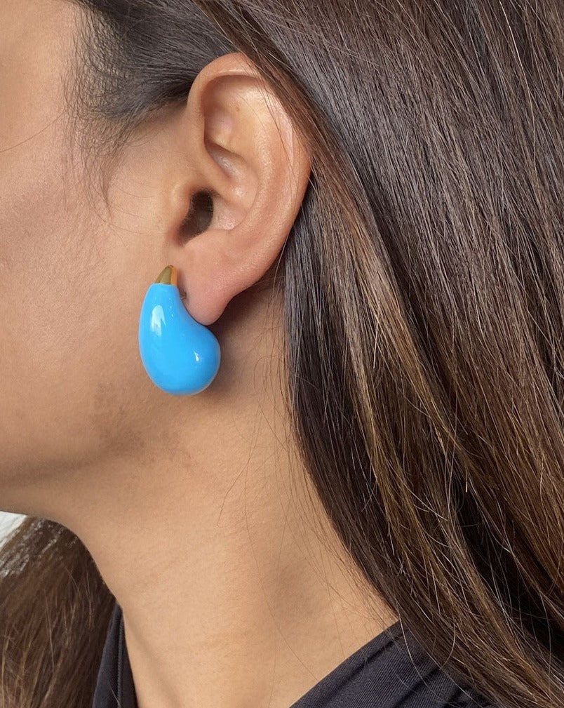 Miu Earrings In Blue