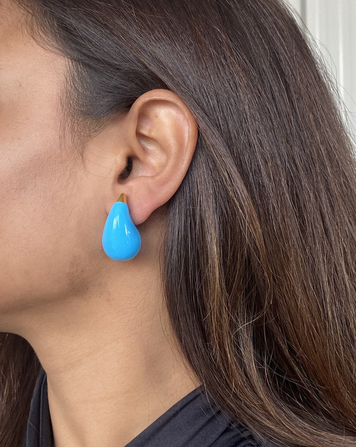 Miu Earrings In Blue