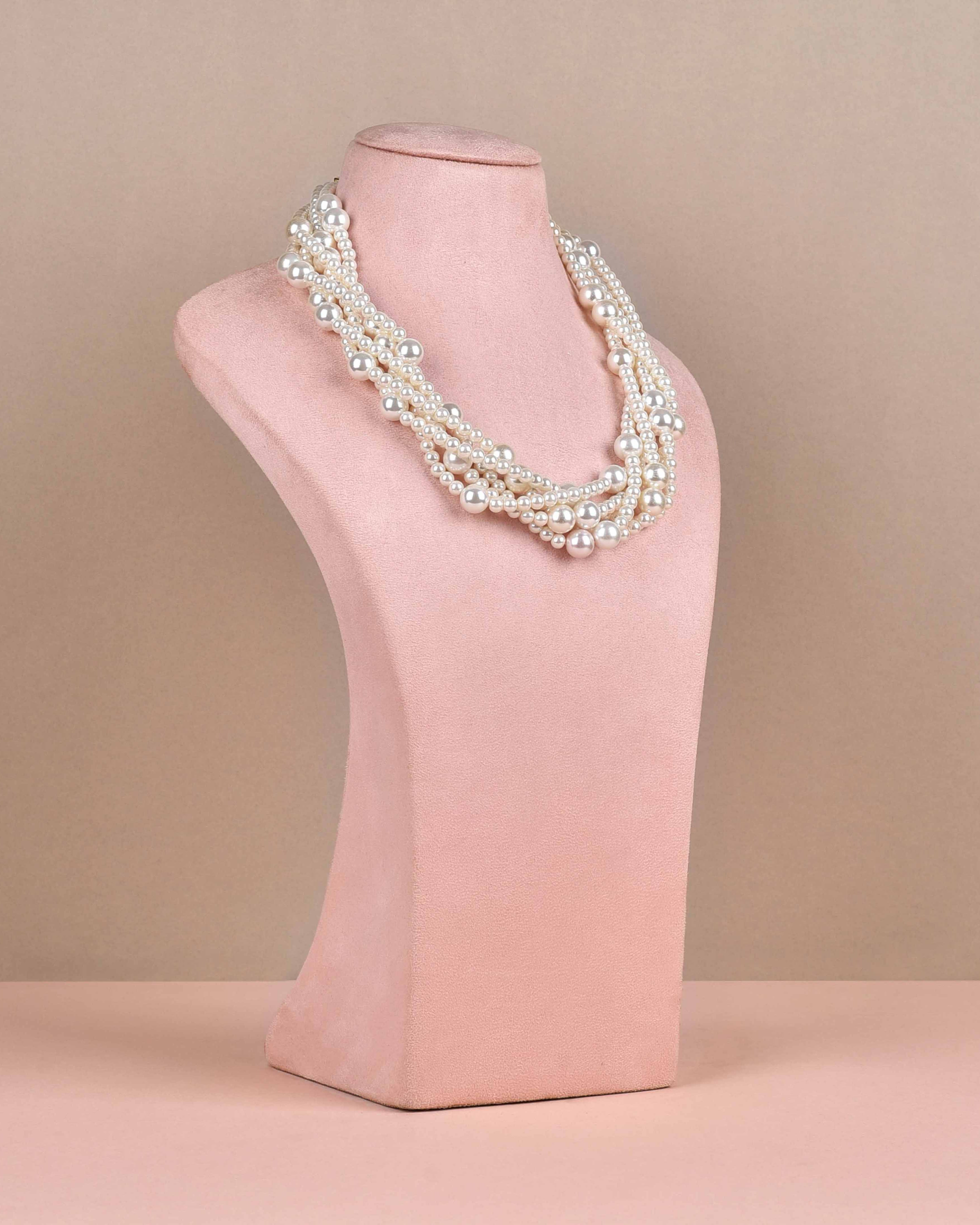 Mixed White Necklace