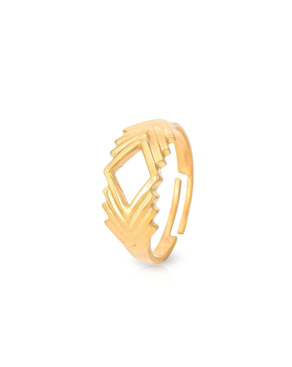 Classic Stepped Ring